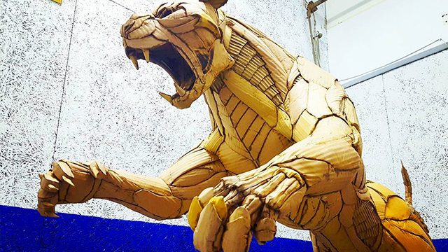 Картонные скульптуры Кай-Сян Схонга Картонные скульптуры Кай-Сян Схонга